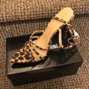 Leaopard heels from PLT. *never worn*